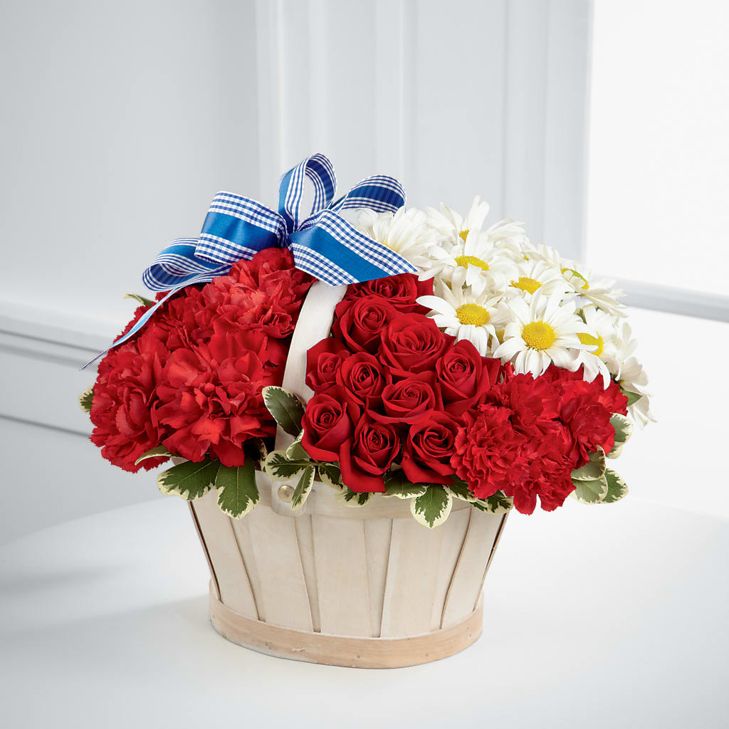 Justice Basket – FRIEND'S FLOWERS, Los Angeles CA