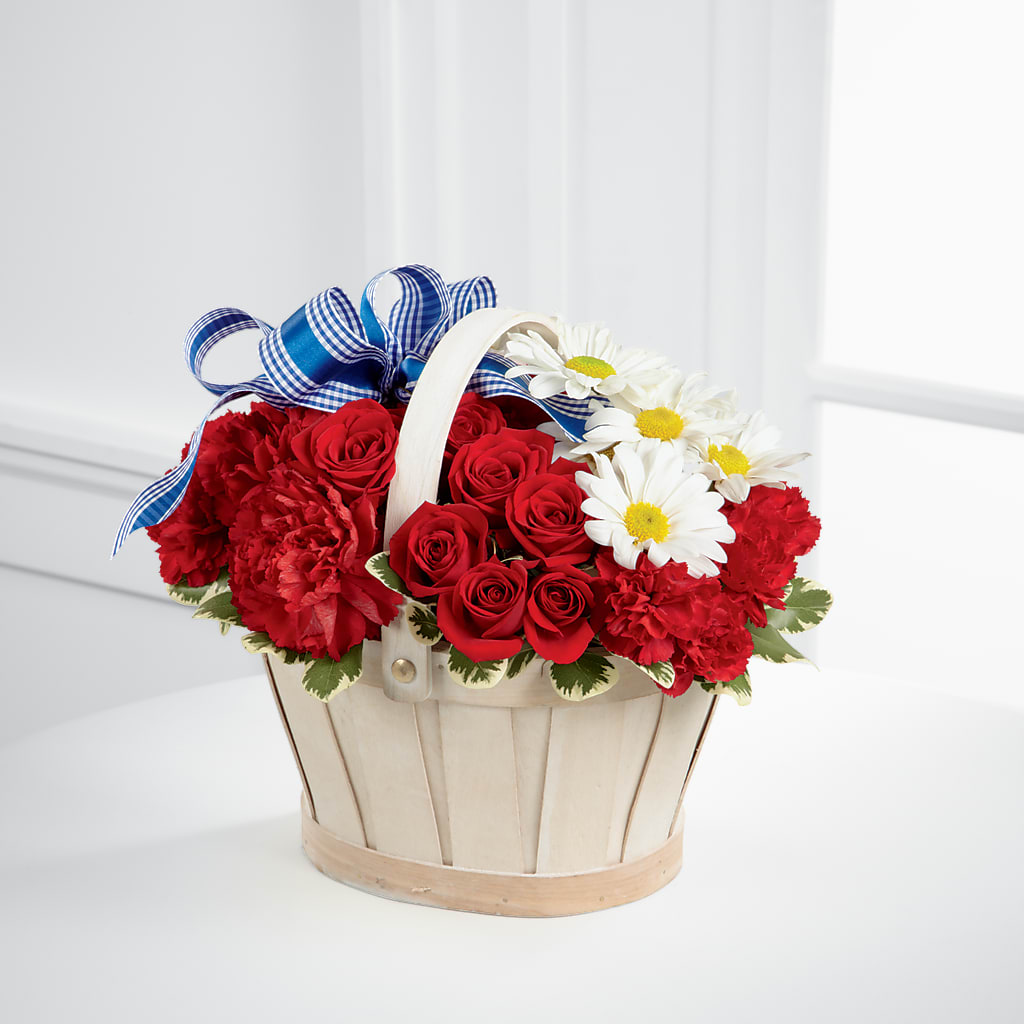 Justice Basket – FRIEND'S FLOWERS, Los Angeles CA