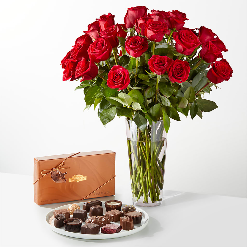 Romantic Long Stem Red Rose Bouquet Bundles – FRIEND'S FLOWERS, Los Angeles CA