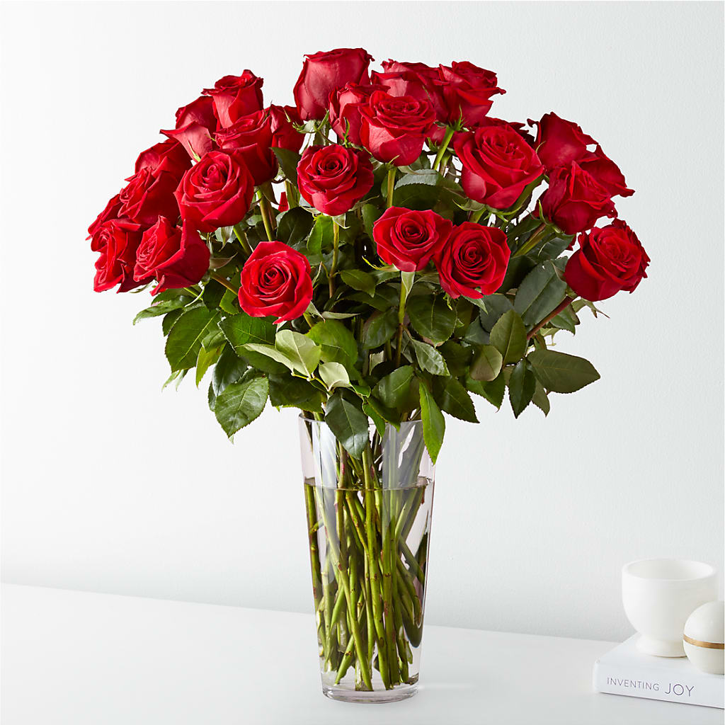 Long Stem Red Rose Bouquet – FRIEND'S FLOWERS, Los Angeles CA