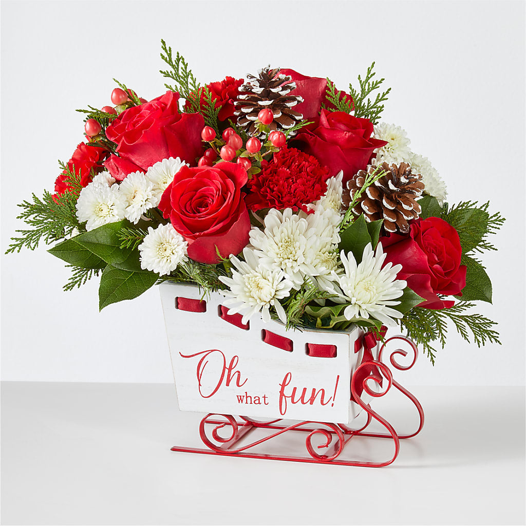 Sleigh Bells Bouquet – FRIEND'S FLOWERS, Los Angeles CA