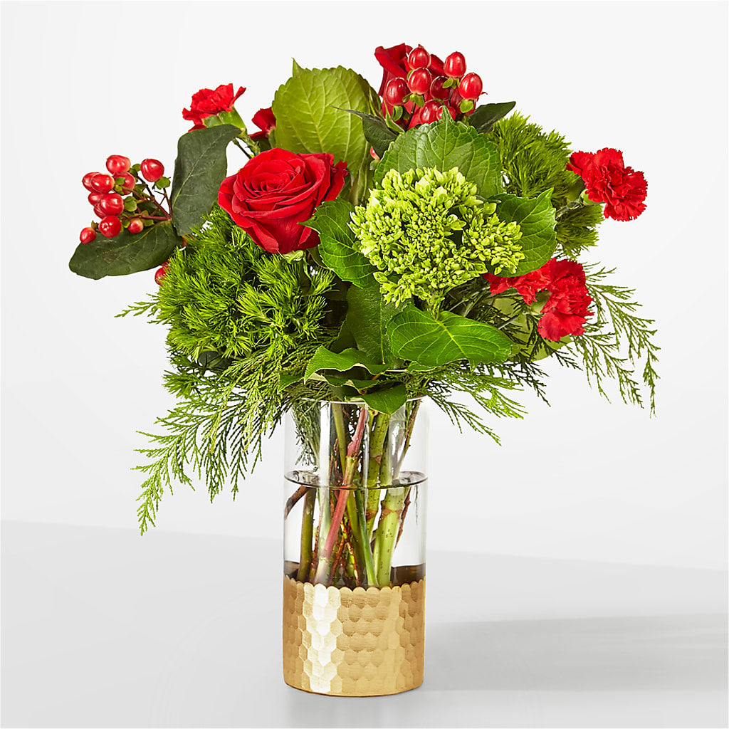 Plaid Throw Bouquet – FRIEND'S FLOWERS, Los Angeles CA