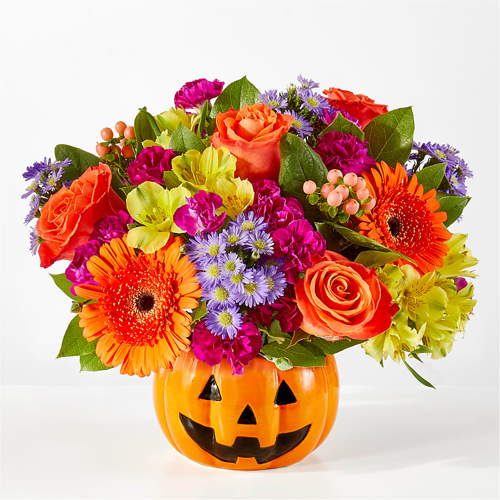 Tricks & Treats Pumpkin – FRIEND'S FLOWERS, Los Angeles CA