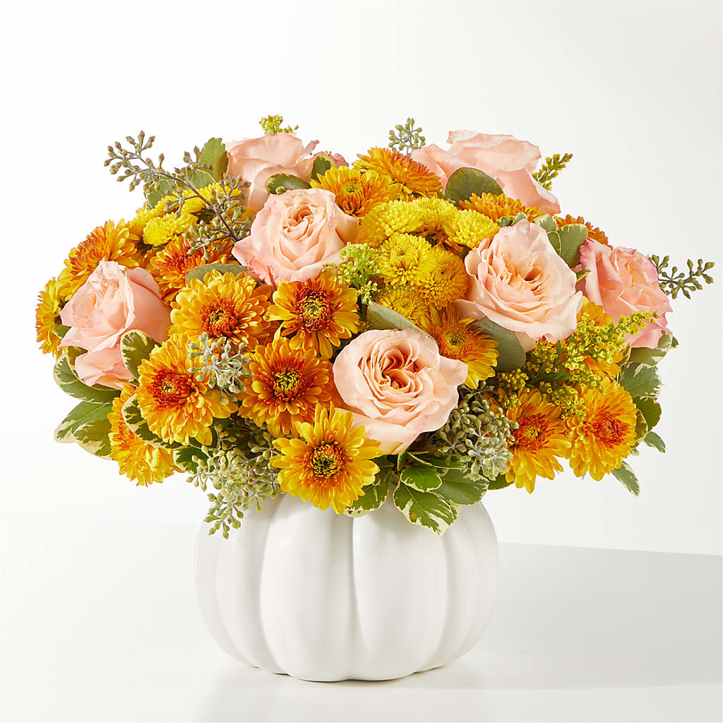 Peachy Pumpkin – FRIEND'S FLOWERS, Los Angeles CA