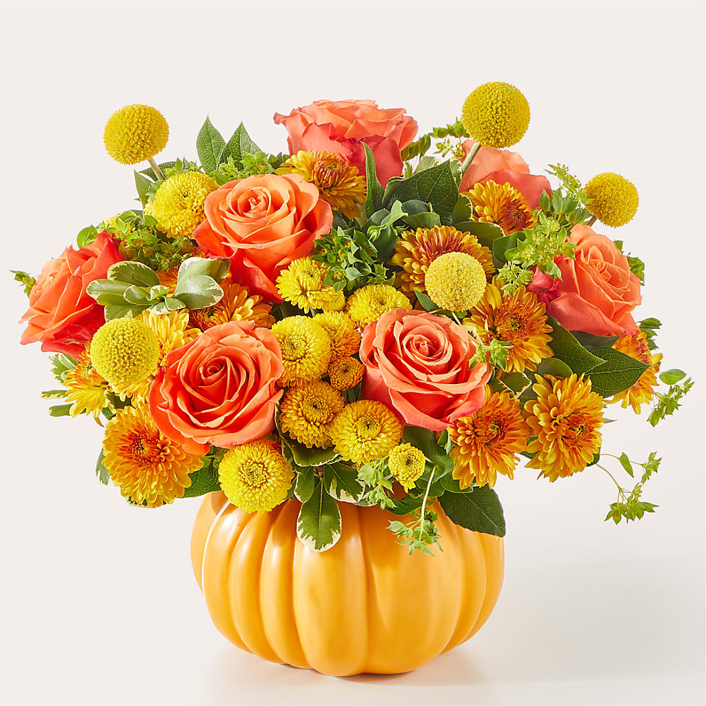 Gourdgeous Pumpkin – FRIEND'S FLOWERS, Los Angeles CA