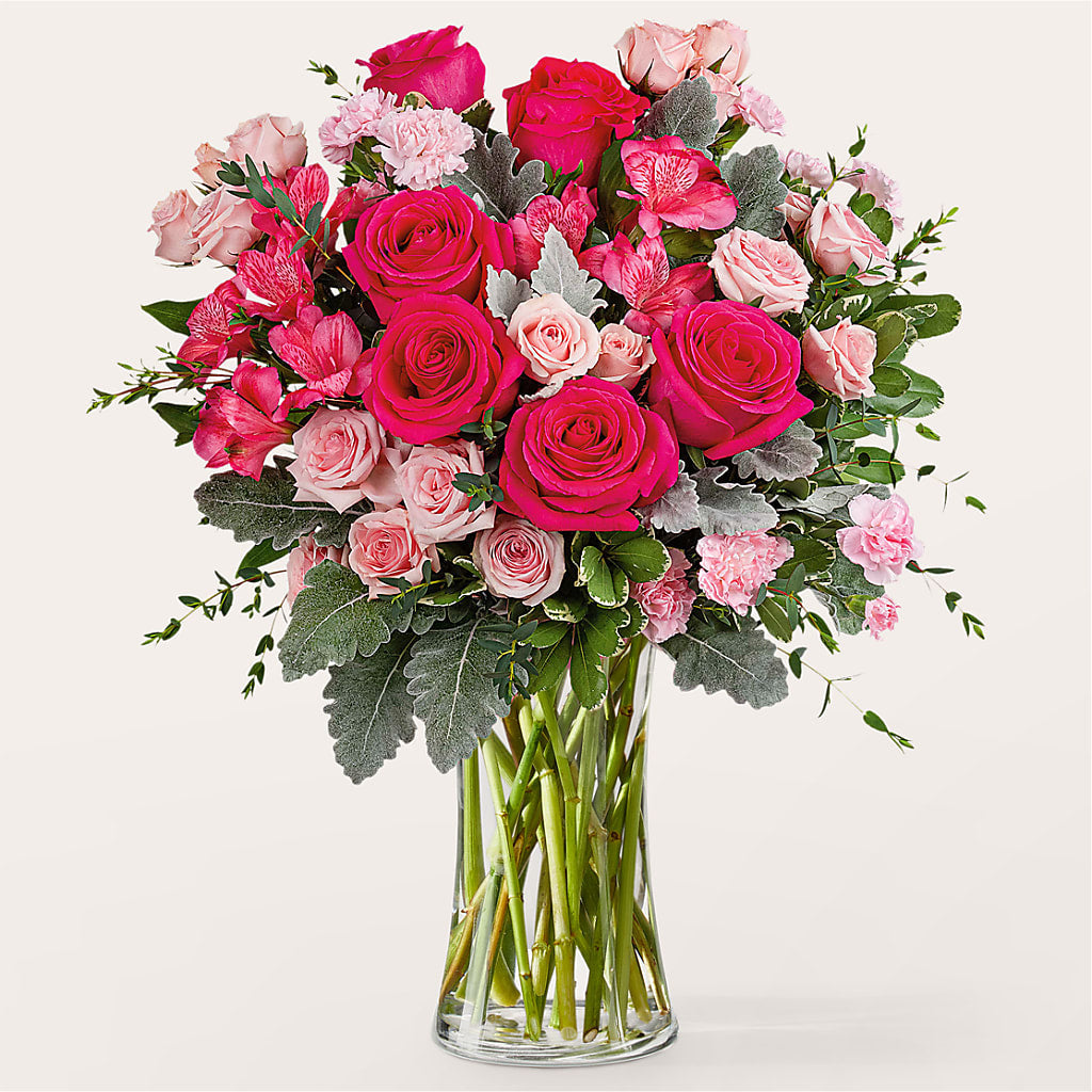 Tickled Pink Bouquet – FRIEND'S FLOWERS, Los Angeles CA