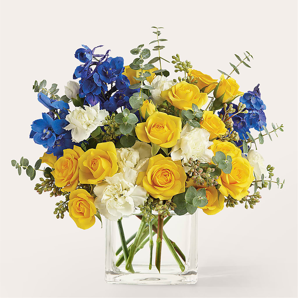 Sparkling Citrine Bouquet – FRIEND'S FLOWERS, Los Angeles CA