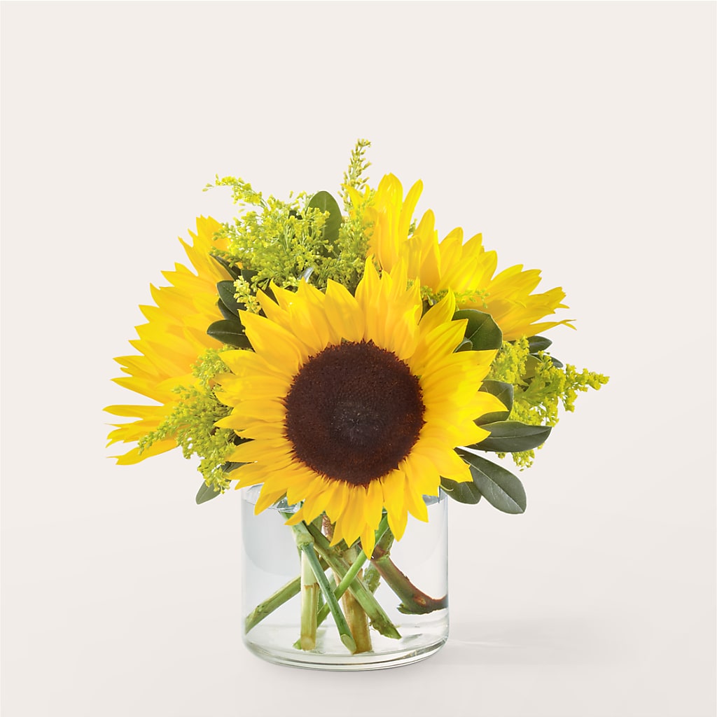 Beaming Sunflower Bouquet – FRIEND'S FLOWERS, Los Angeles CA