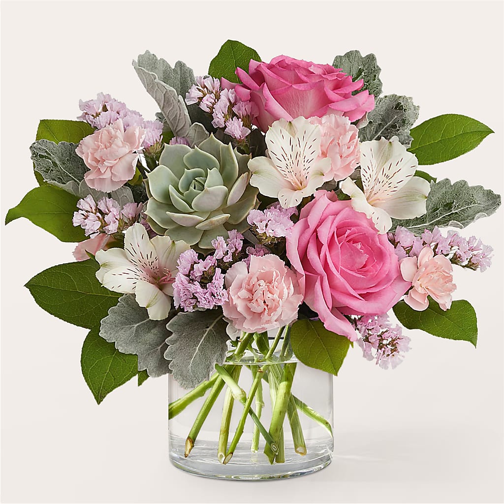 Dusty Rose Bouquet – FRIEND'S FLOWERS, Los Angeles CA