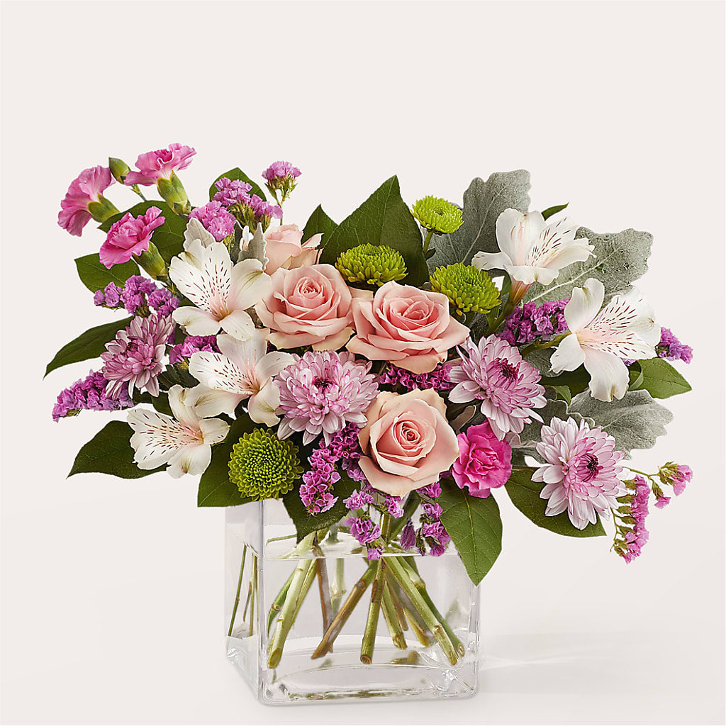Pink Suede Bouquet – FRIEND'S FLOWERS, Los Angeles CA