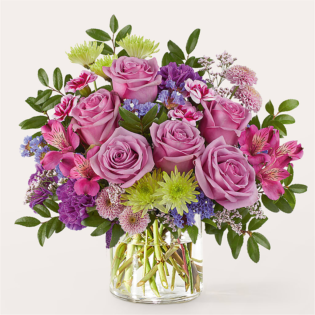 Glass Half Full Bouquet – FRIEND'S FLOWERS, Los Angeles CA
