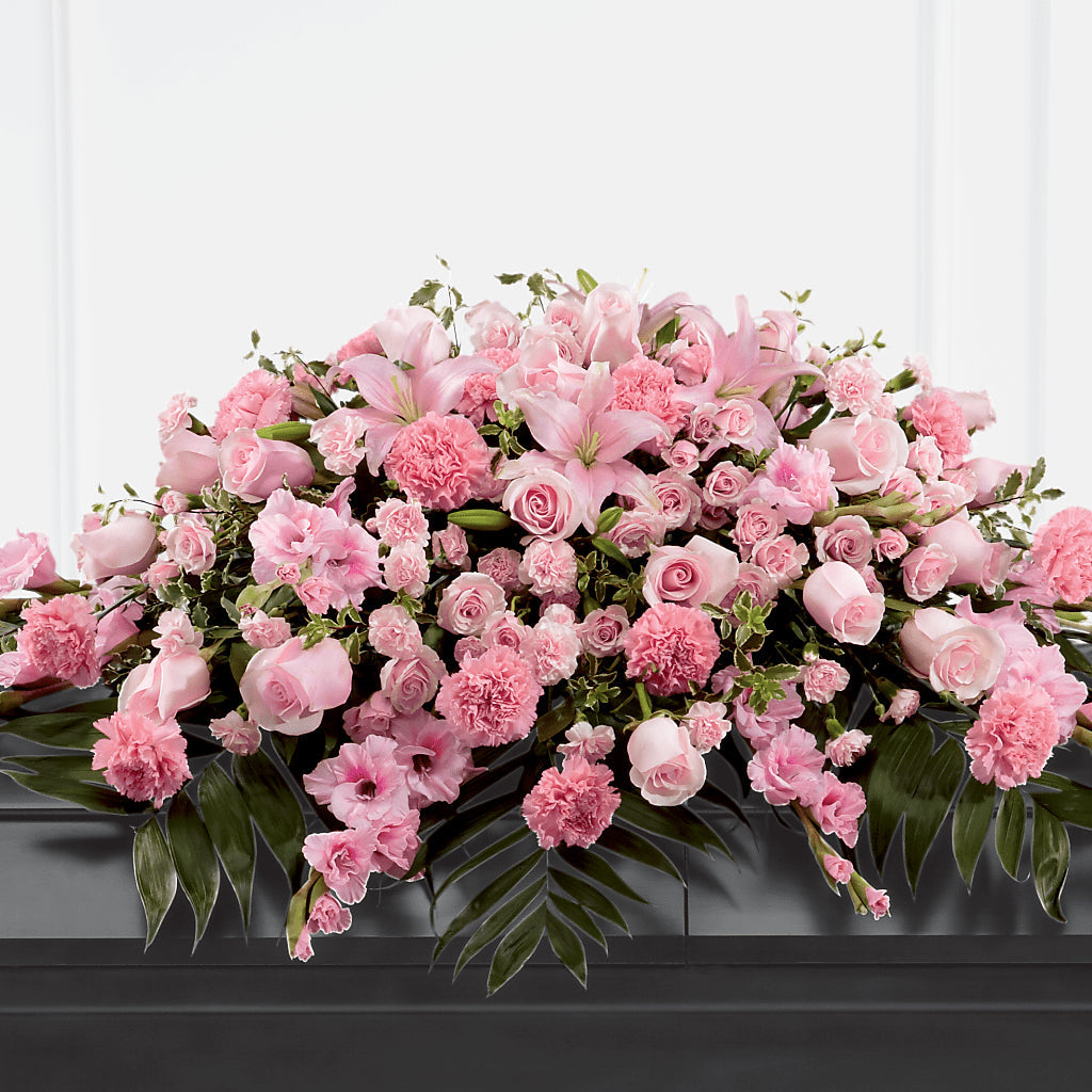 Garden of Comfort Casket Spray (Standard) – FRIEND'S FLOWERS, Los Angeles CA