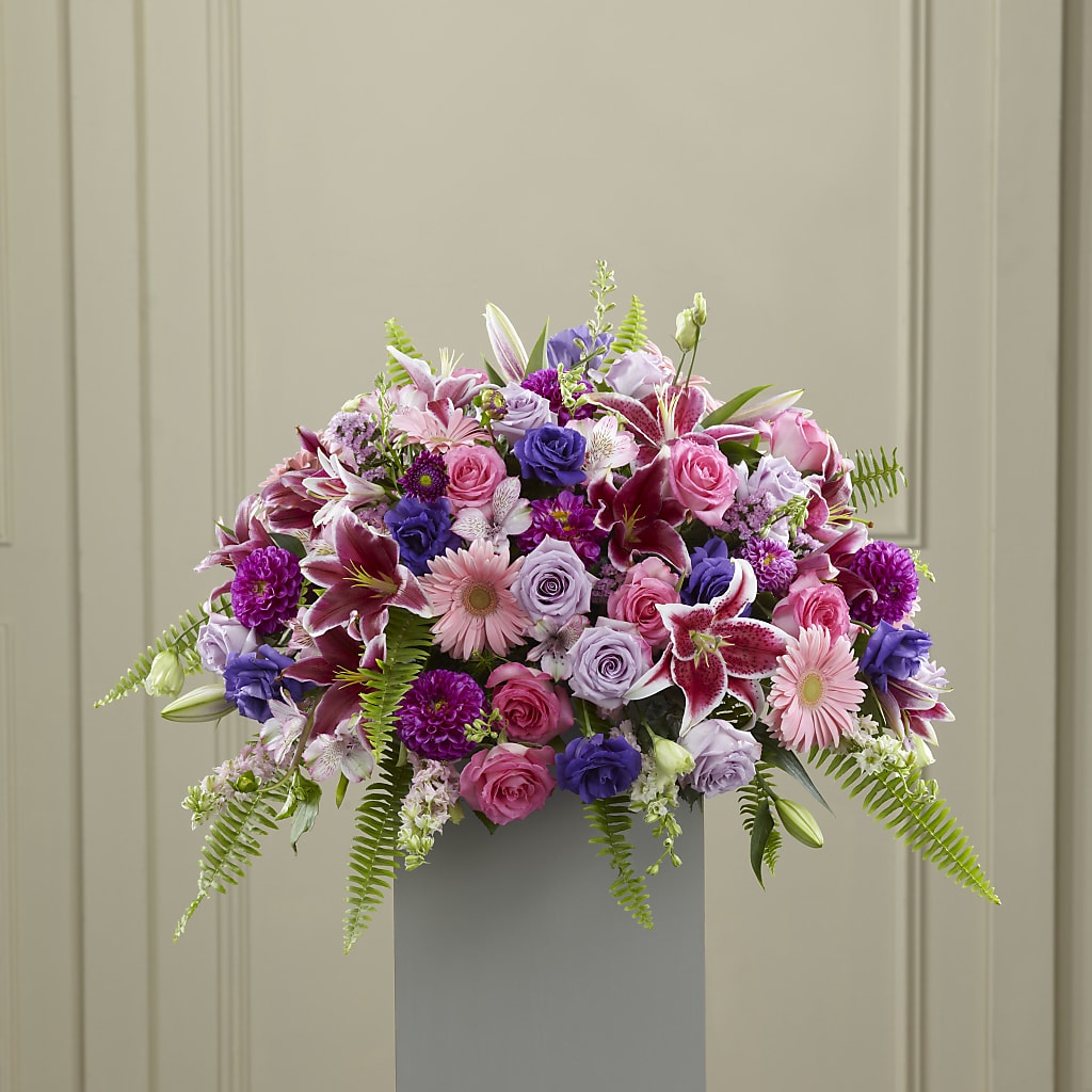 Fare Thee Well Pedestal – FRIEND'S FLOWERS, Los Angeles CA