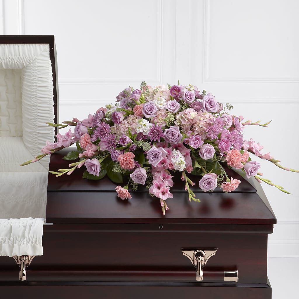 Immorata Casket Spray – FRIEND'S FLOWERS, Los Angeles CA