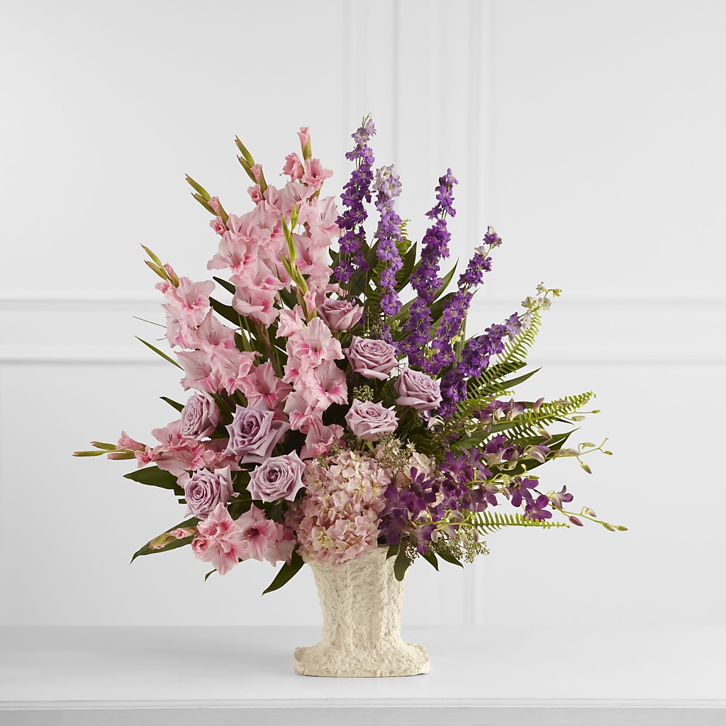 Flowing Garden Arrangement – FRIEND'S FLOWERS, Los Angeles CA