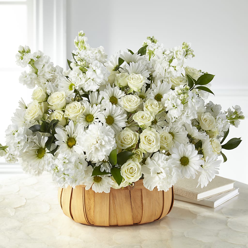 Graceful Garden Basket – FRIEND'S FLOWERS, Los Angeles CA