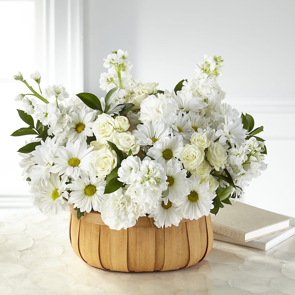 Graceful Garden Basket – FRIEND'S FLOWERS, Los Angeles CA