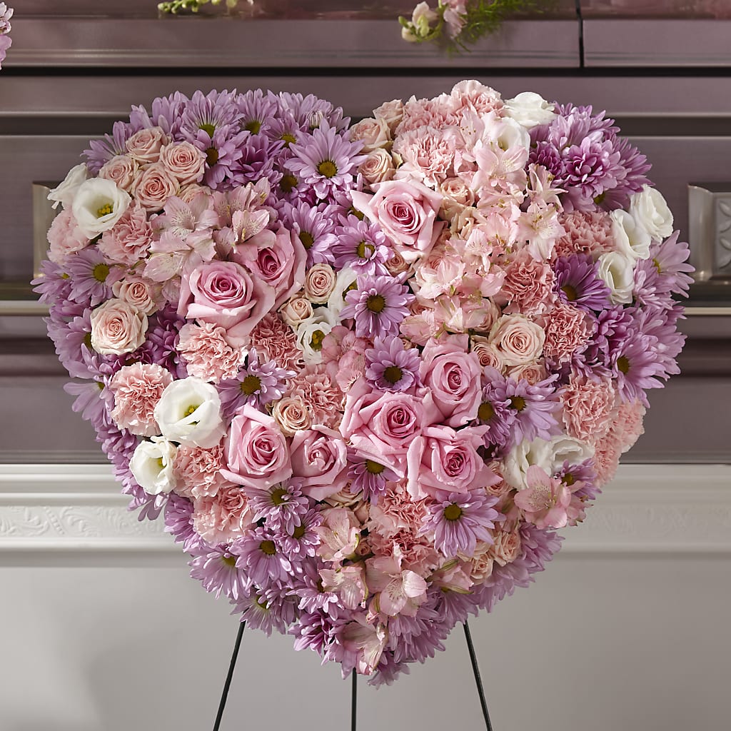 Heaven's Light Heart – FRIEND'S FLOWERS, Los Angeles CA