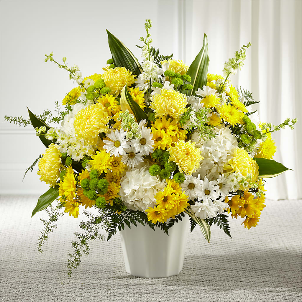 Unity & Grace Floor Basket – FRIEND'S FLOWERS, Los Angeles CA
