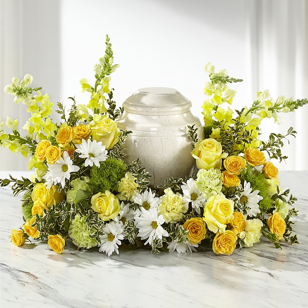 Graceful Love Cremation Adornment – FRIEND'S FLOWERS, Los Angeles CA
