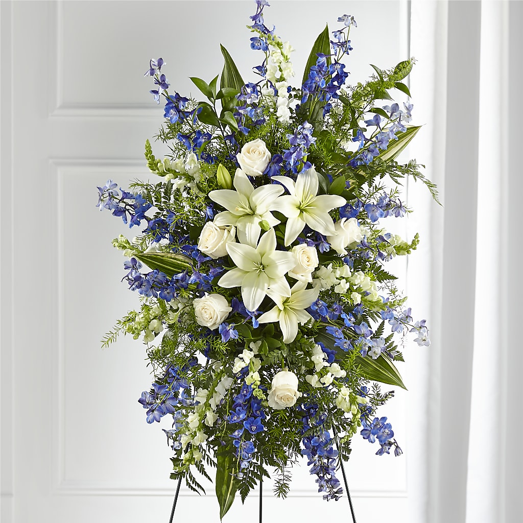 Faithful Friend Standing Spray – FRIEND'S FLOWERS, Los Angeles CA
