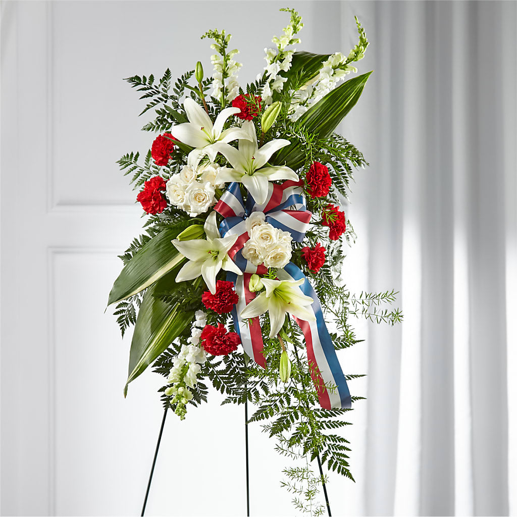 Stars of Life Standing Spray – FRIEND'S FLOWERS, Los Angeles CA
