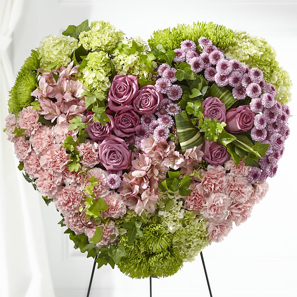 Heartwarming Standing Heart – FRIEND'S FLOWERS, Los Angeles CA