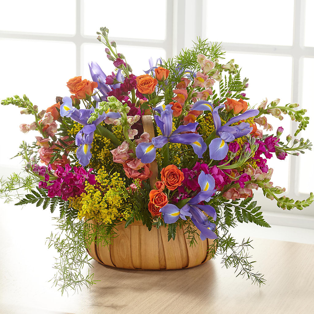 Garden of Life Basket – FRIEND'S FLOWERS, Los Angeles CA
