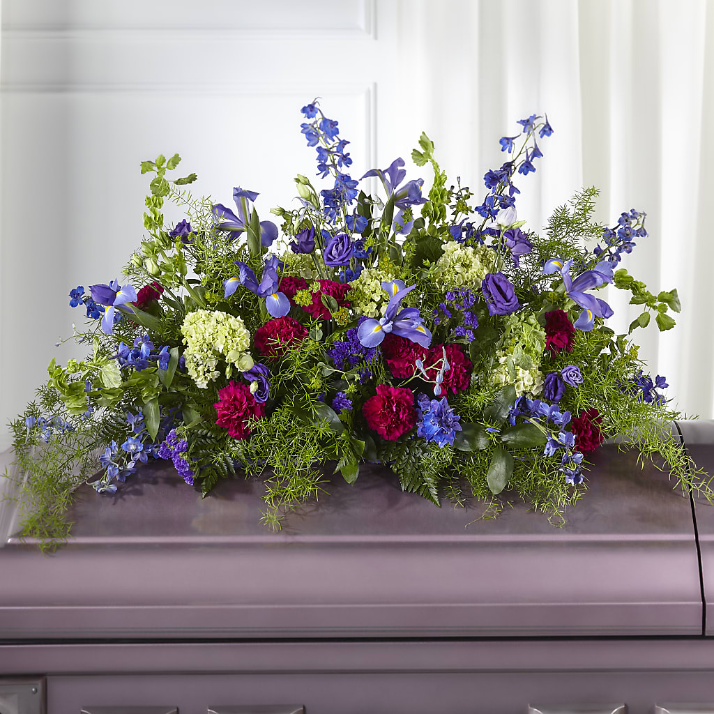 Always Treasured Casket Spray – FRIEND'S FLOWERS, Los Angeles CA