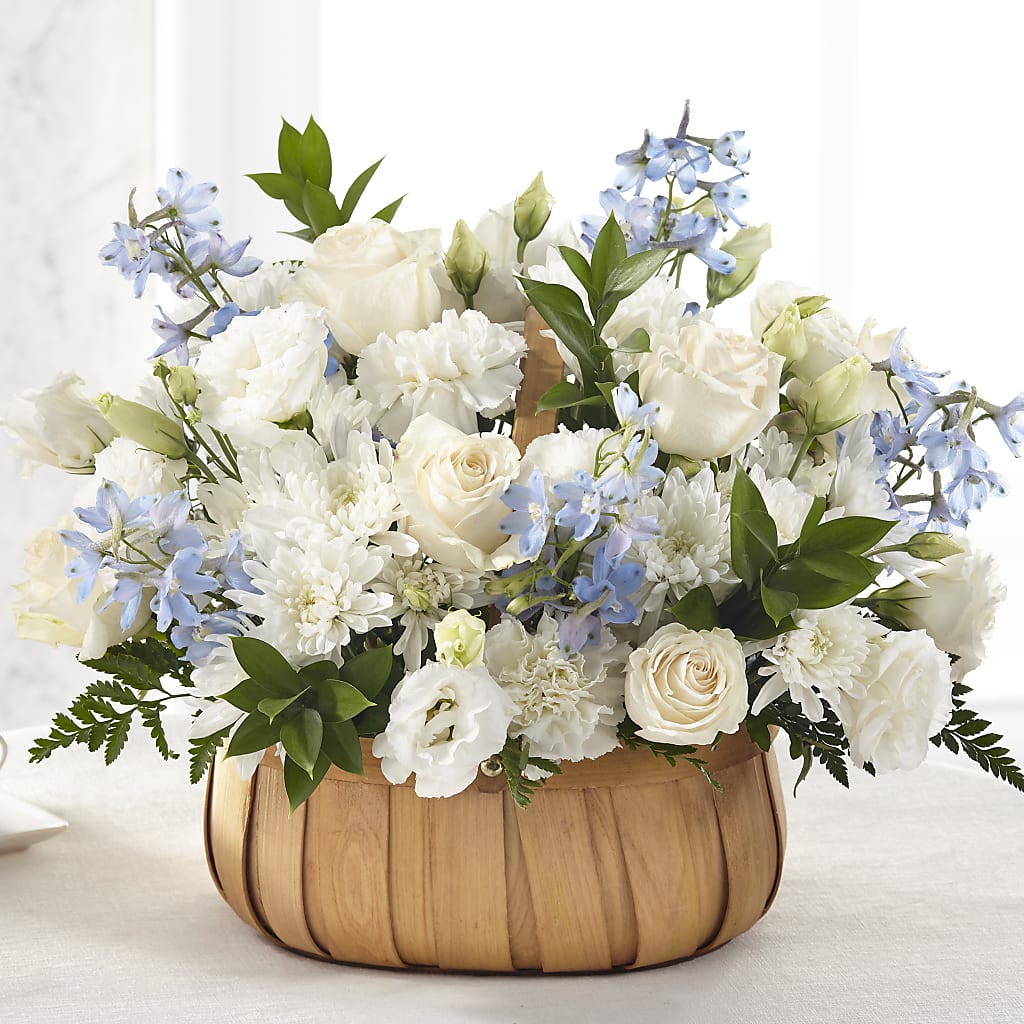 Sincerely Heartfelt Basket – FRIEND'S FLOWERS, Los Angeles CA