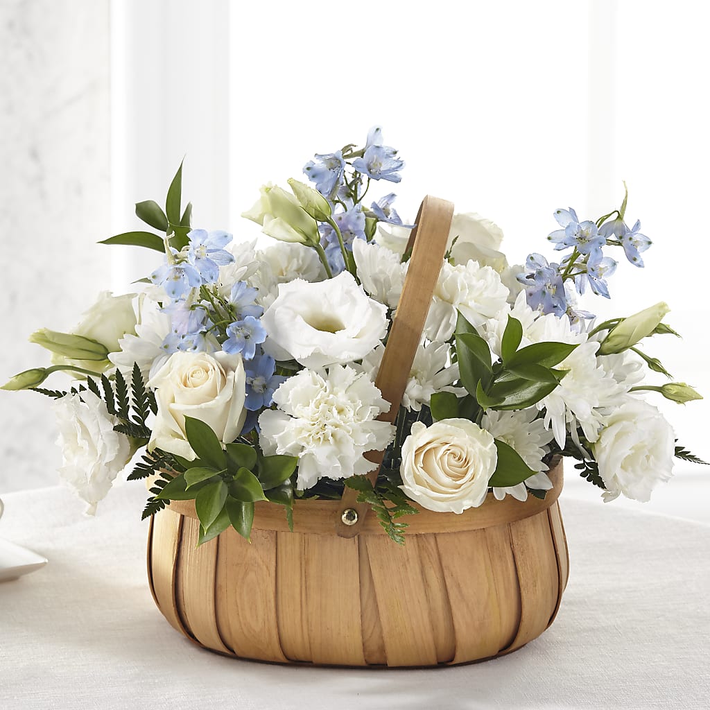 Sincerely Heartfelt Basket – FRIEND'S FLOWERS, Los Angeles CA