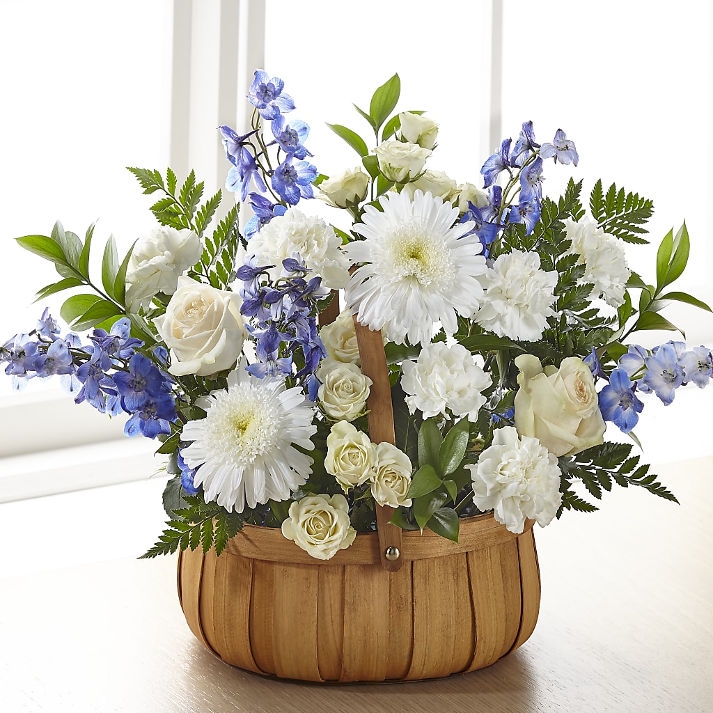 Harmony & Grace Basket – FRIEND'S FLOWERS, Los Angeles CA