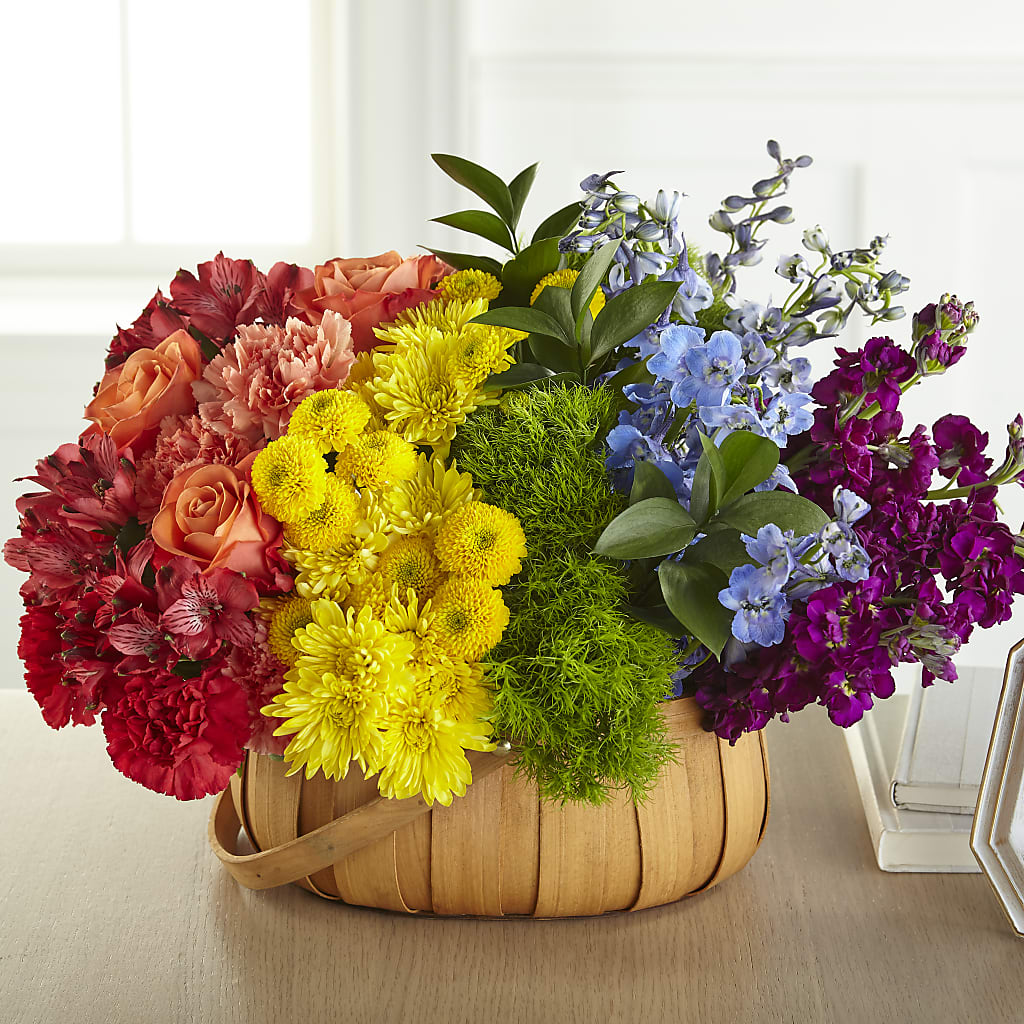 Prideful Basket – FRIEND'S FLOWERS, Los Angeles CA