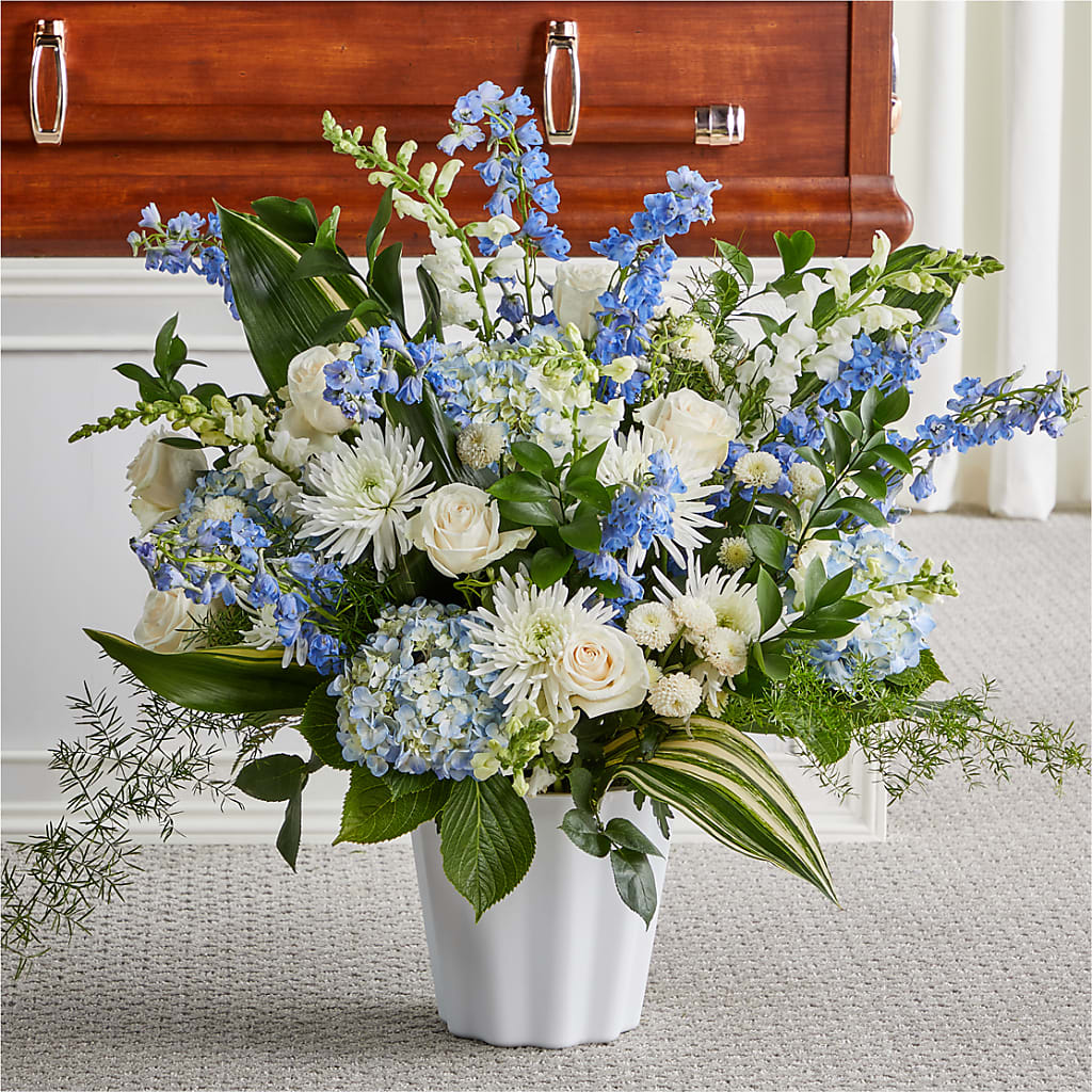 Everlasting Memories Floor Basket – FRIEND'S FLOWERS, Los Angeles CA