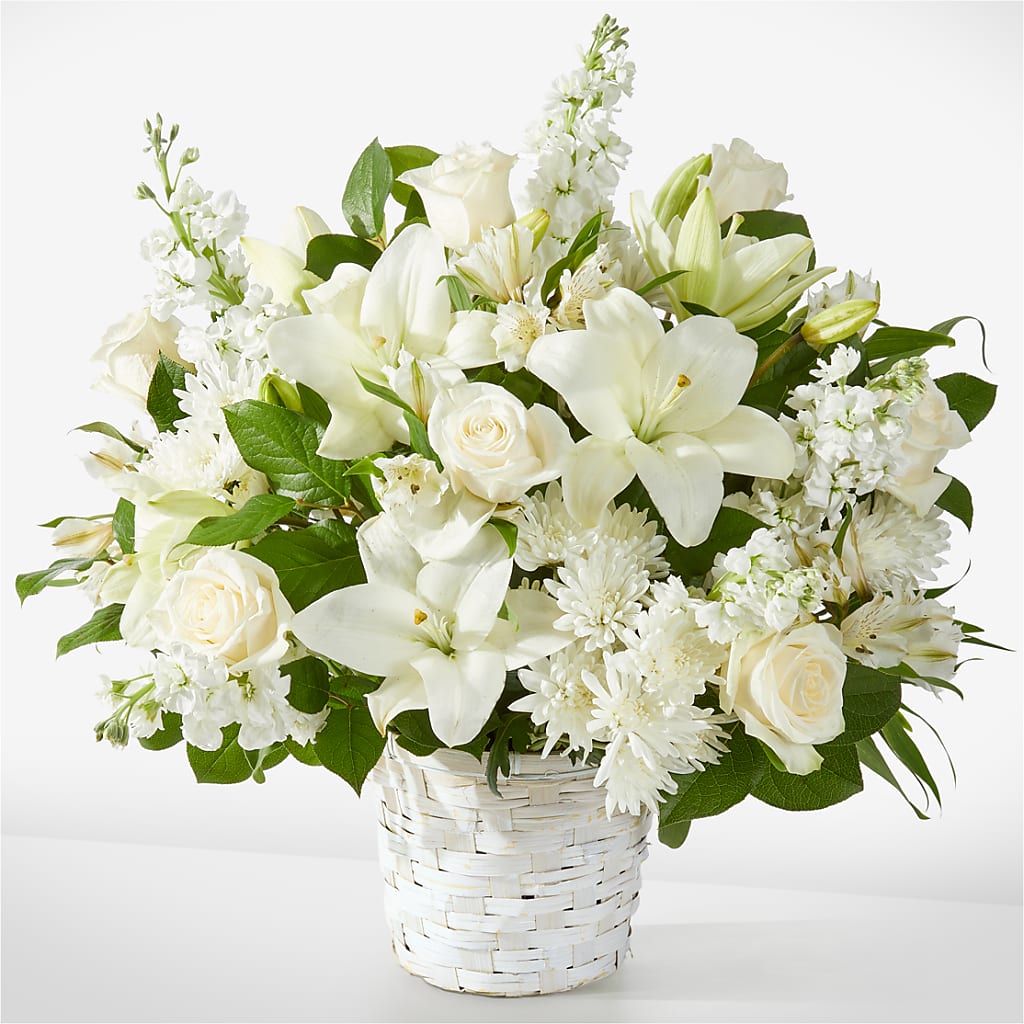 Peaceful Reflections Arrangement – FRIEND'S FLOWERS, Los Angeles CA