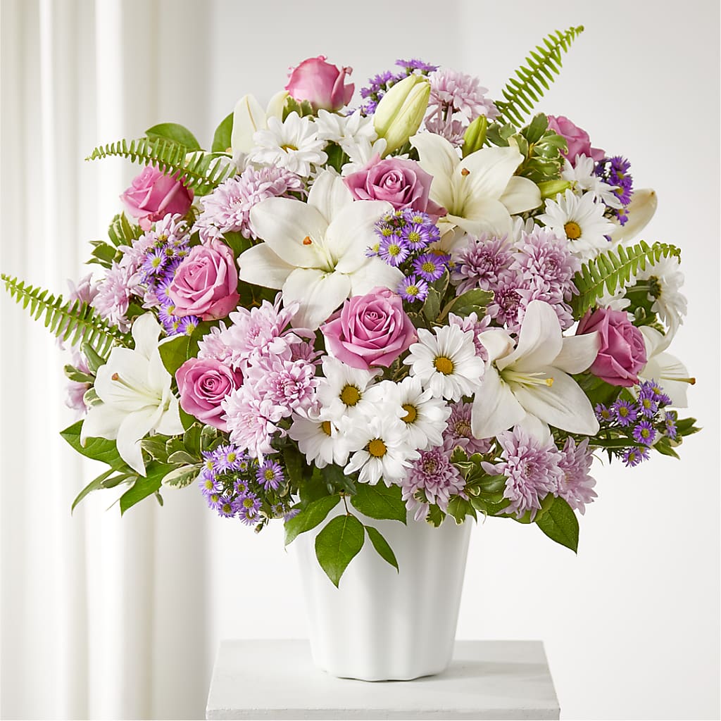 Warmest Thoughts Tabletop Basket – FRIEND'S FLOWERS, Los Angeles CA