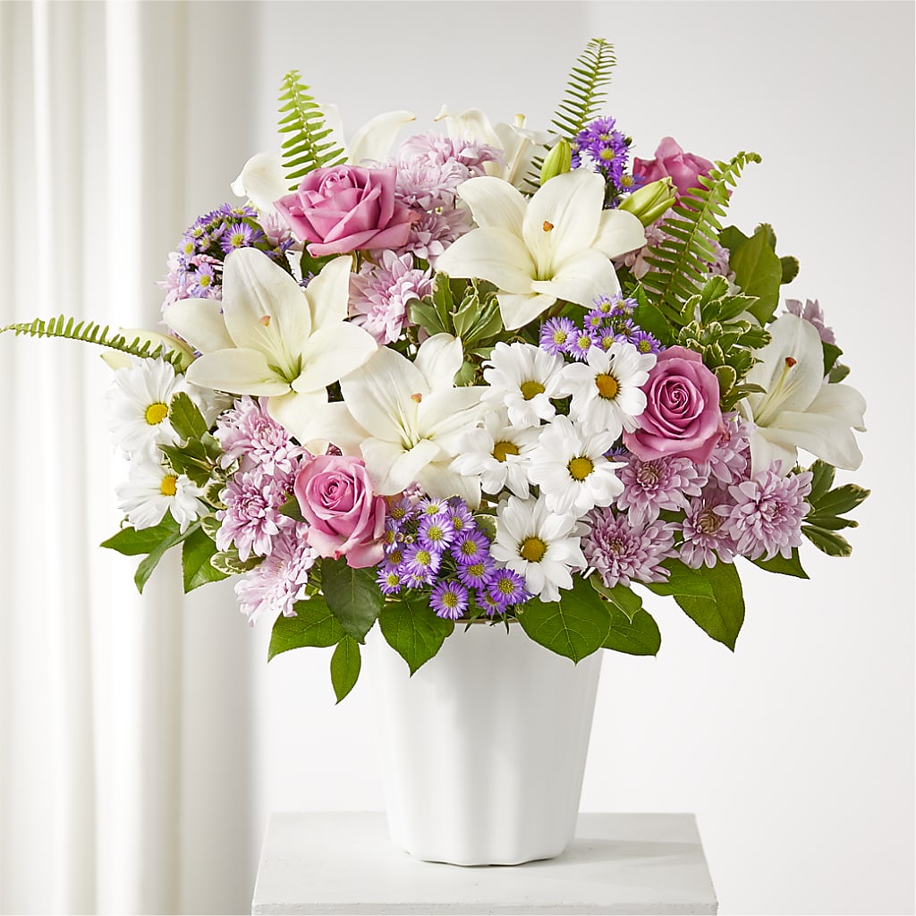 Warmest Thoughts Tabletop Basket – FRIEND'S FLOWERS, Los Angeles CA