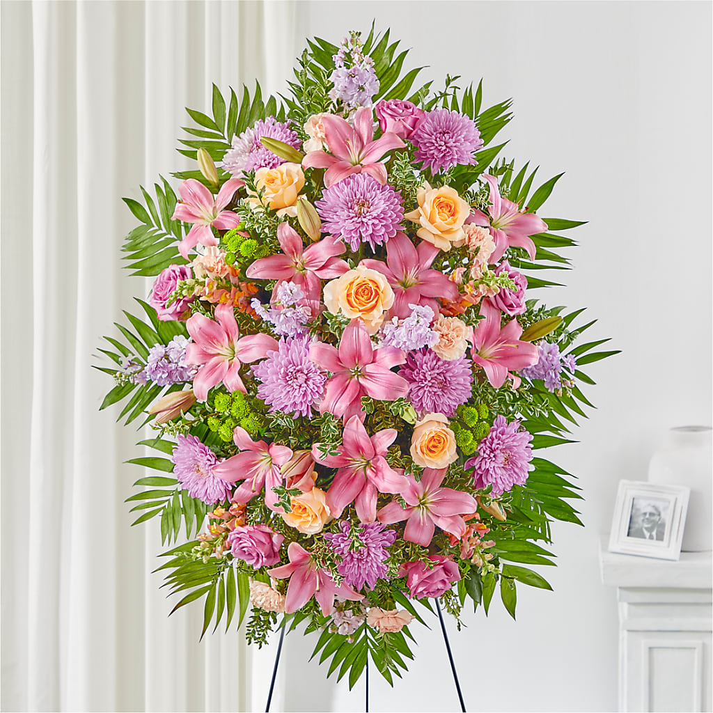 Love & Light Standing Spray – FRIEND'S FLOWERS, Los Angeles CA
