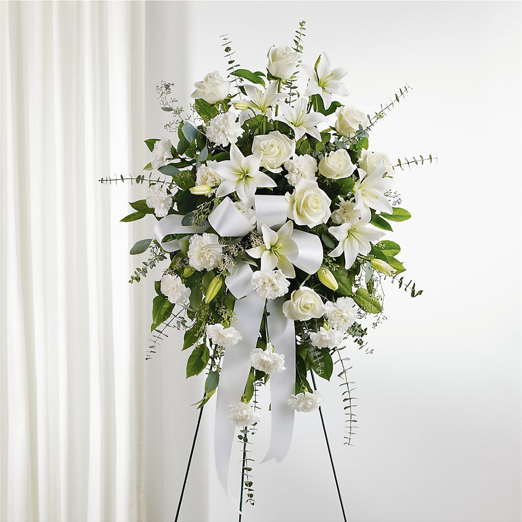 With Care Standing Spray – FRIEND'S FLOWERS, Los Angeles CA