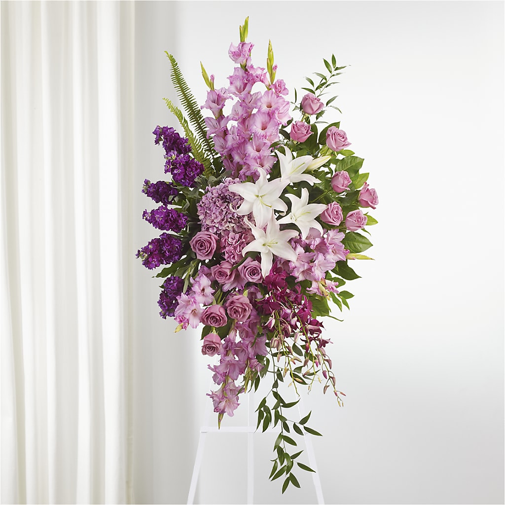 Never Alone Standing Spray – FRIEND'S FLOWERS, Los Angeles CA