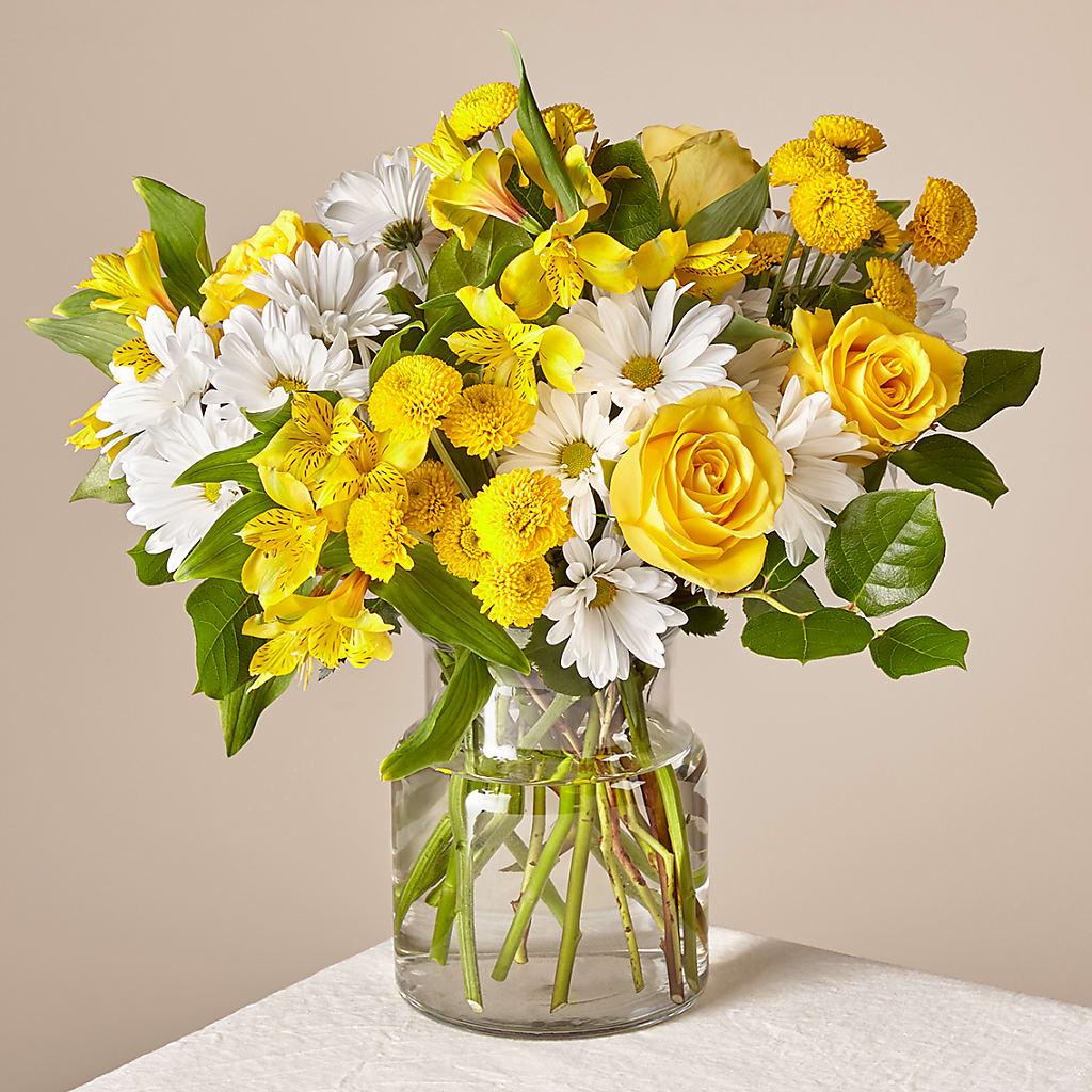 Sunny Sentiments Bouquet – FRIEND'S FLOWERS, Los Angeles CA