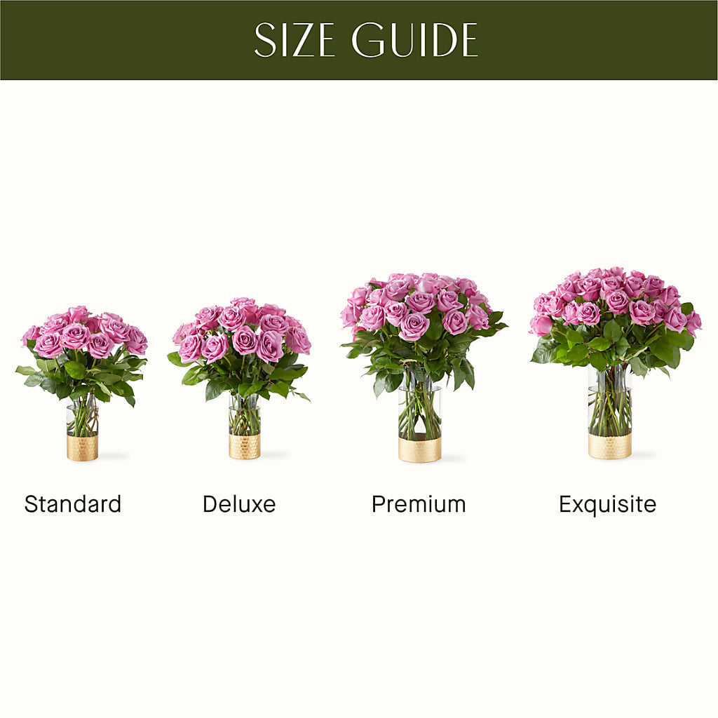 Secret Admirer Lavender Rose Bouquet – FRIEND'S FLOWERS, Los Angeles CA
