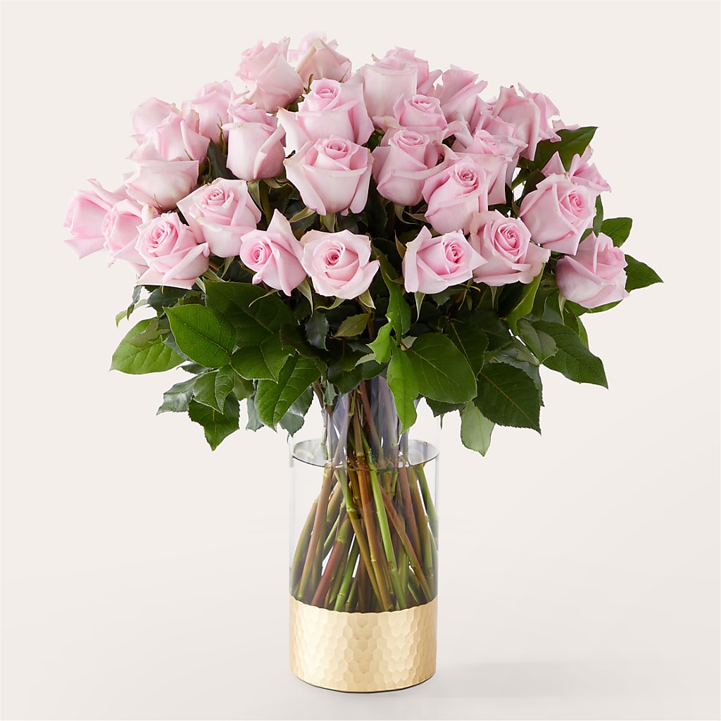 Picture Perfect Pink Rose Bouquet – FRIEND'S FLOWERS, Los Angeles CA
