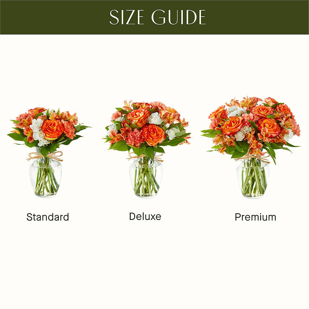 Apricot Glow Bouquet – FRIEND'S FLOWERS, Los Angeles CA