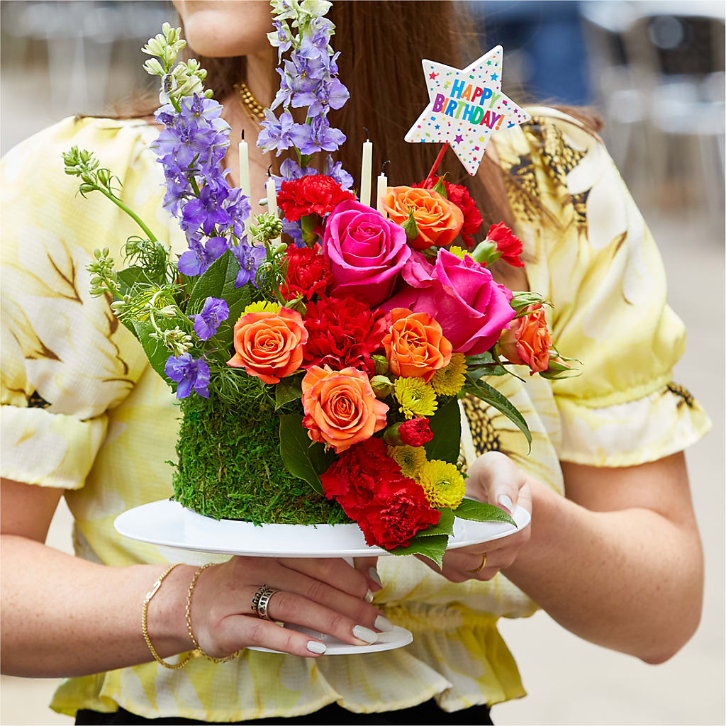 Best Year Yet Floral Cake – FRIEND'S FLOWERS, Los Angeles CA