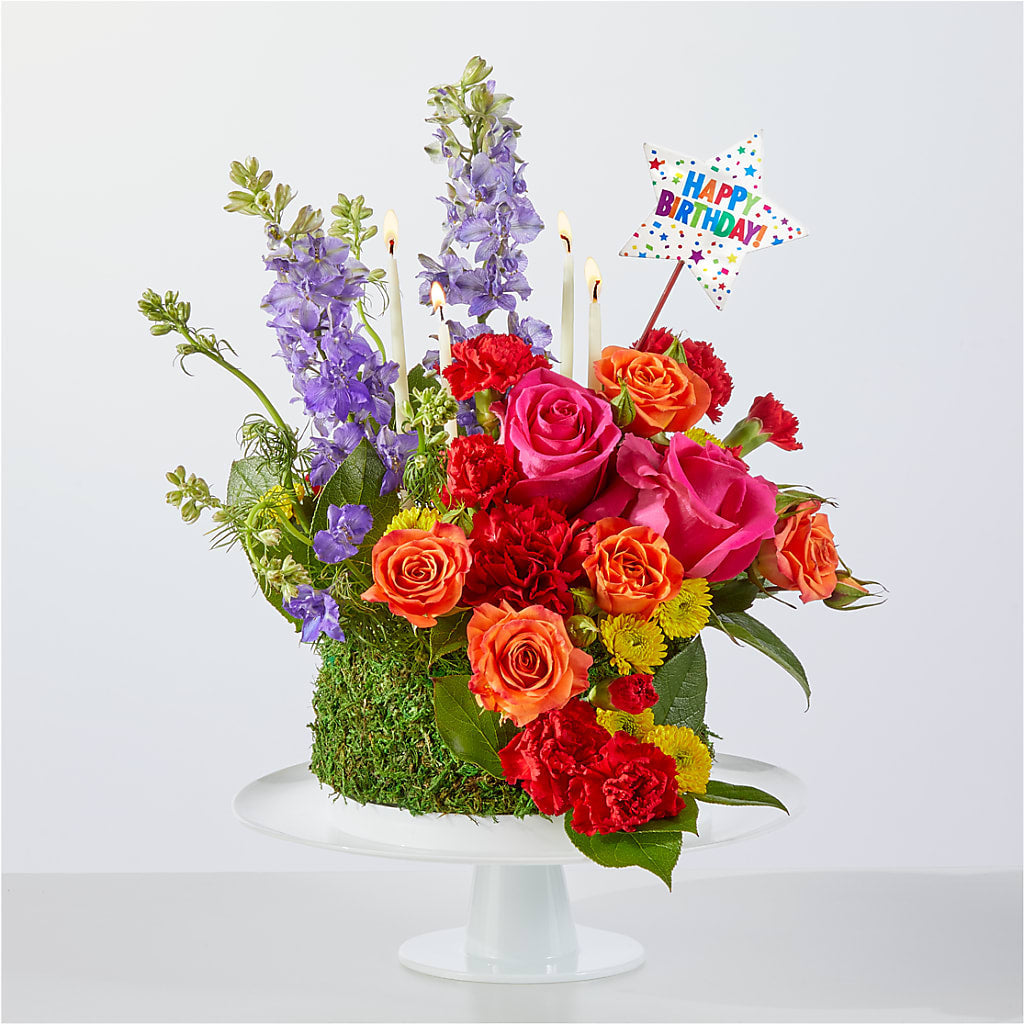 Best Year Yet Floral Cake – FRIEND'S FLOWERS, Los Angeles CA