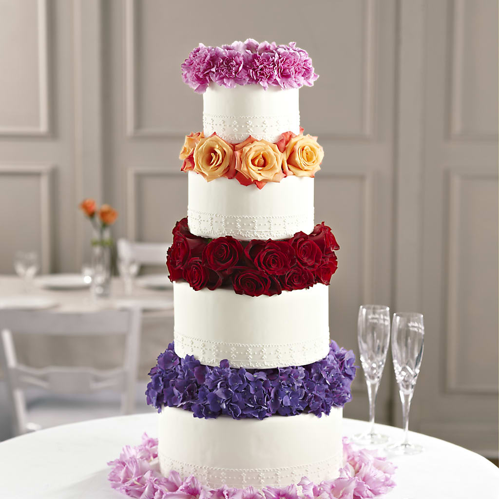 Infinite Love Cake Décor – FRIEND'S FLOWERS, Los Angeles CA