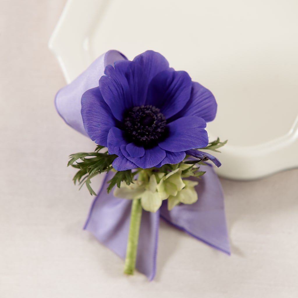 Purple Passion Boutonniere – FRIEND'S FLOWERS, Los Angeles CA