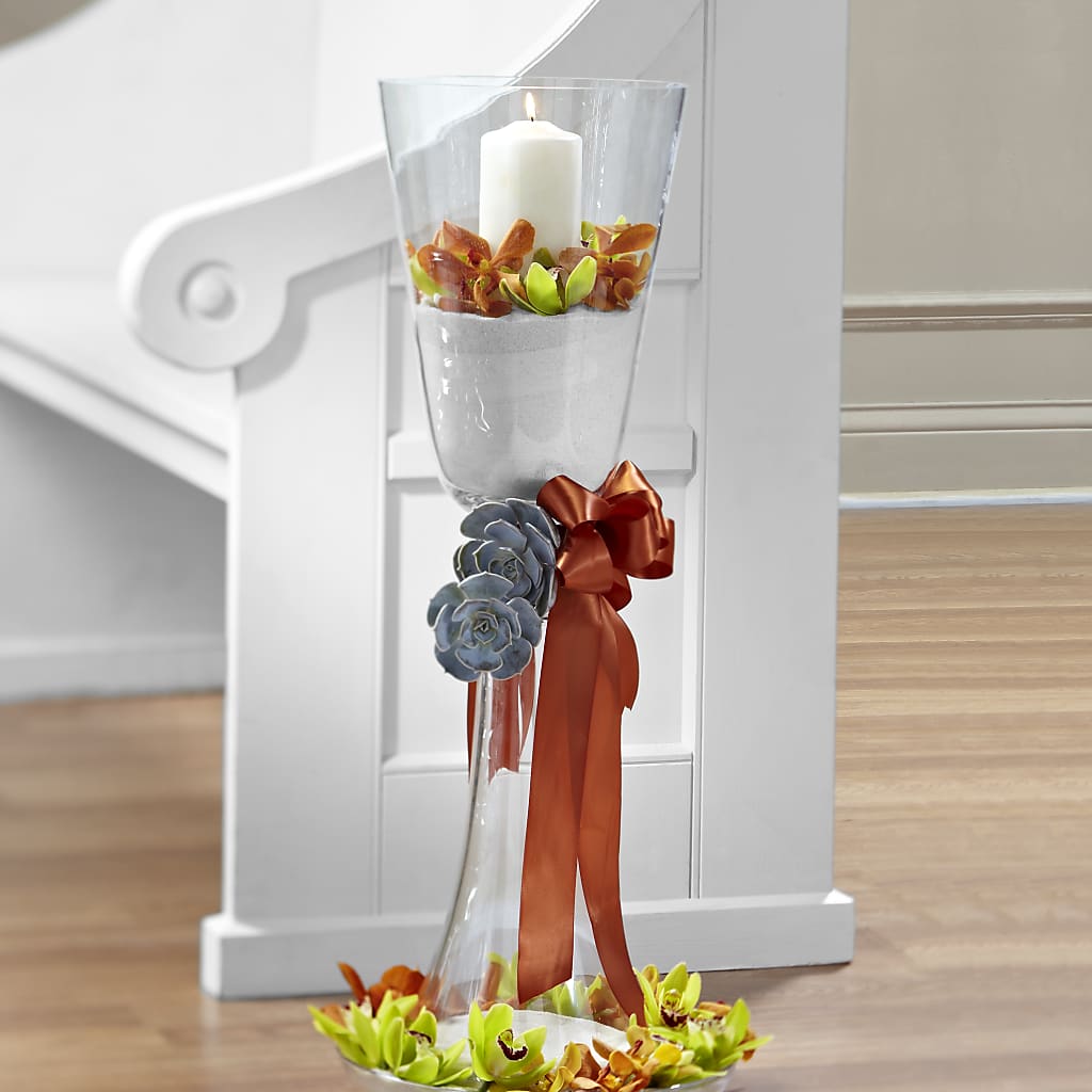 Matrimony Pew Decor – FRIEND'S FLOWERS, Los Angeles CA