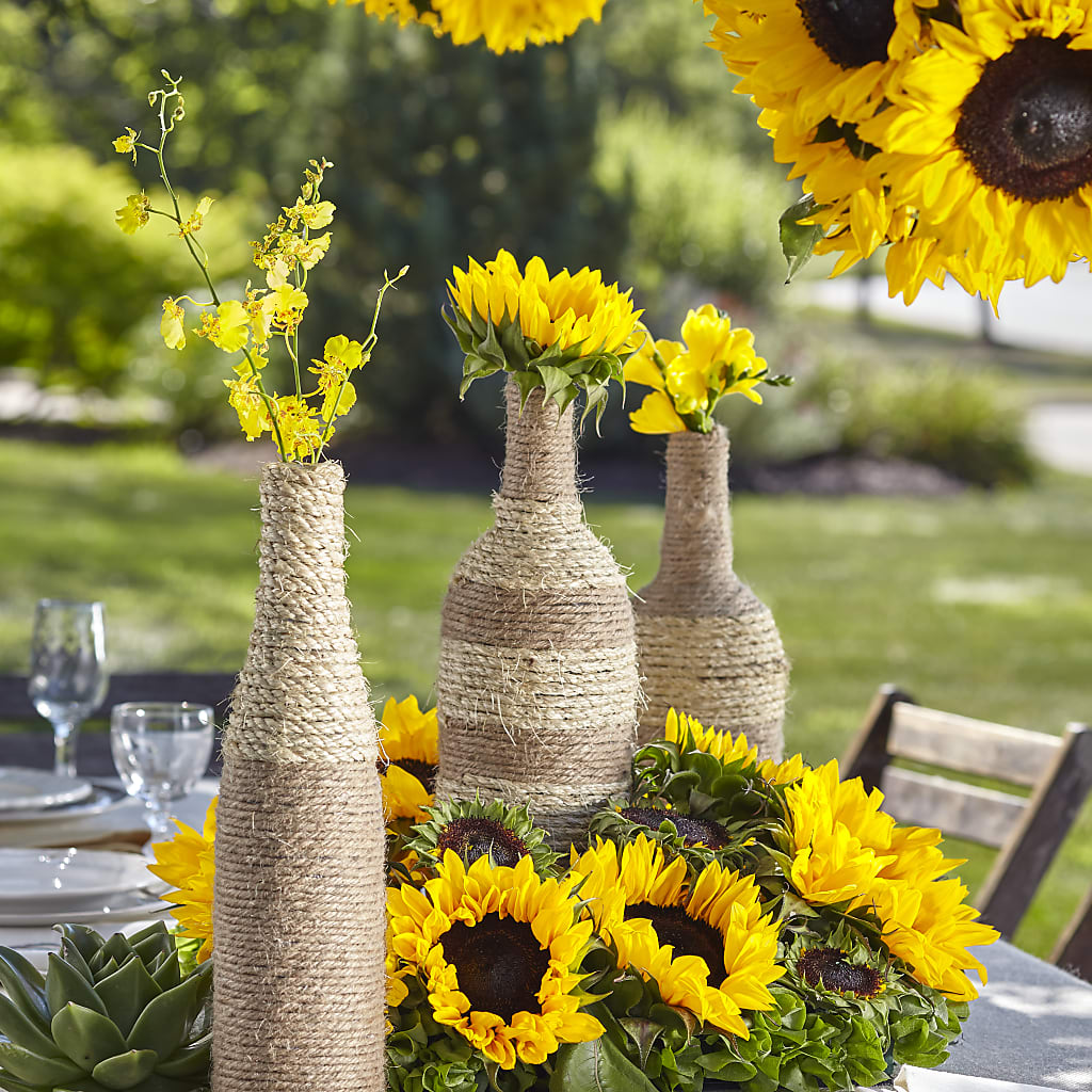 Sublime Garden Centerpiece – FRIEND'S FLOWERS, Los Angeles CA